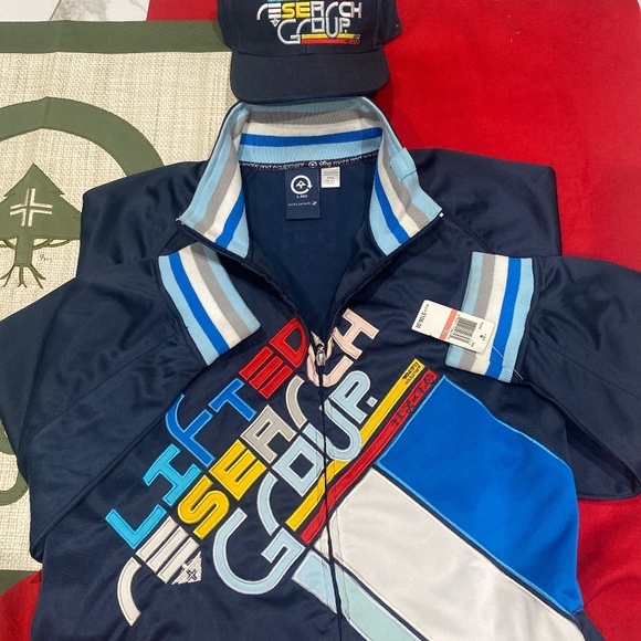 LRG 90’s Vintage Jogger Jacket Sz 3X - Picture 1 of 10